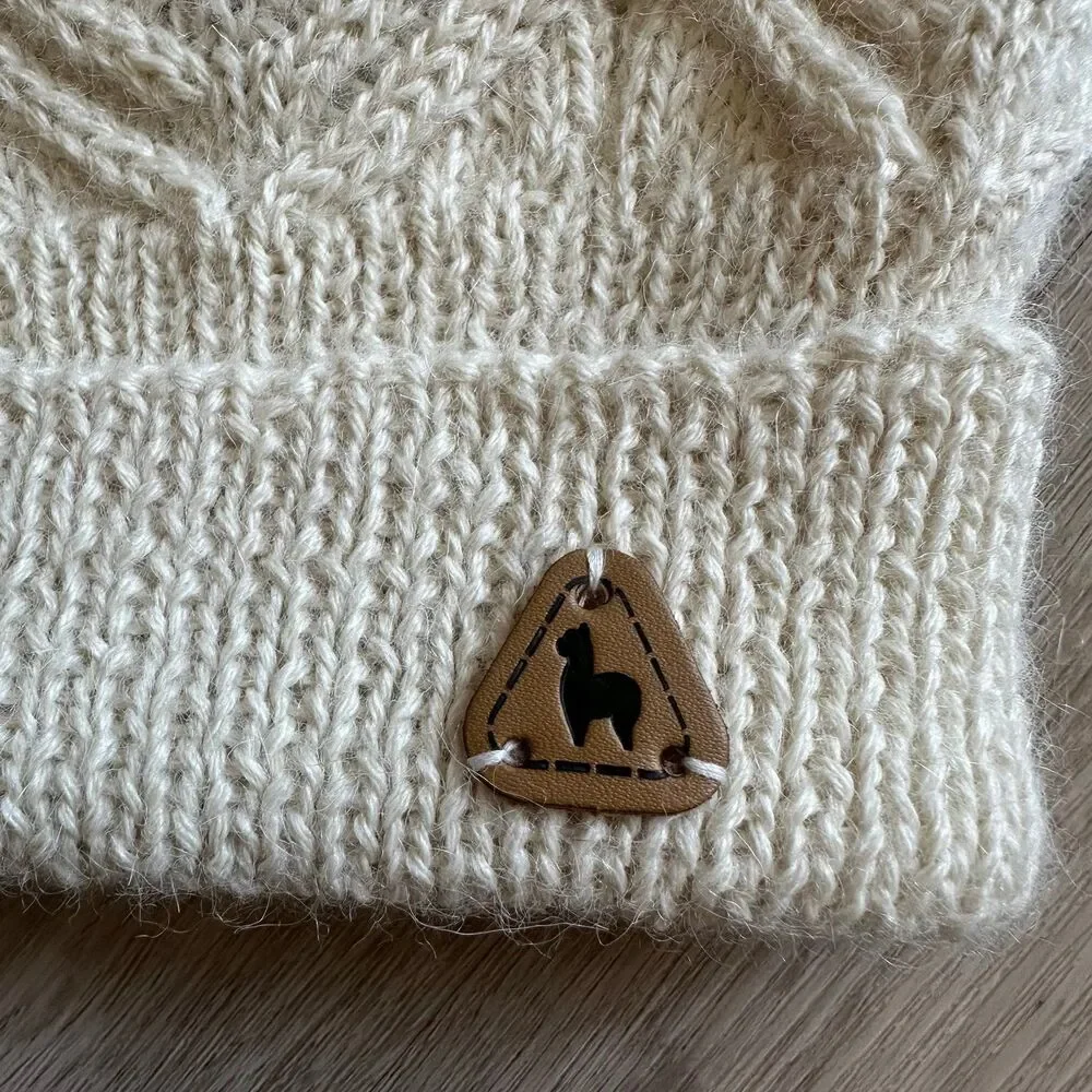 Classic Alpaca Fine Alpaca Clothing & Accessories Cream Crochet Beanie Hat